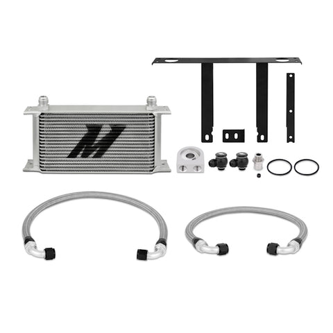 Mishimoto MMOC-GEN4-10 Oil Cooler Kit  Silver  Fits Hyundai Genesis Coupe 2.0T 2010-2012