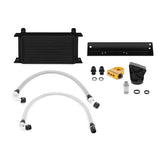 Mishimoto MMOC-GEN6-10TBK Oil Cooler Kit  Black  Thermostatic  Fits Hyundai Genesis Coupe 3.8L 2010-2012