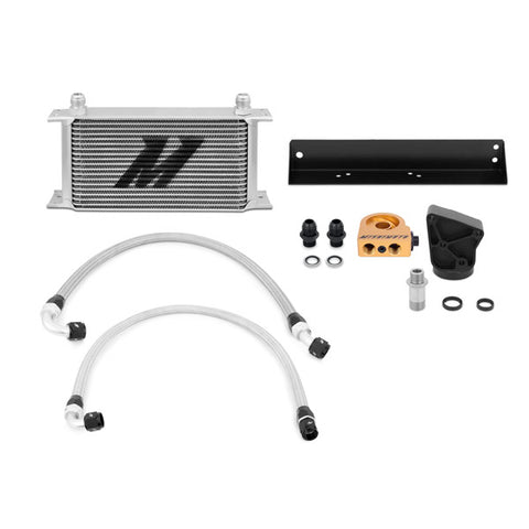 Mishimoto MMOC-GEN6-10T Oil Cooler Kit  Silver  Thermostatic  Fits Hyundai Genesis Coupe 3.8L 2010-2012