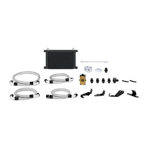 Mishimoto MMOC-GTO-04TBK Oil Cooler Kit  Black  Thermostatic  Fits Pontiac GTO 2004-2006