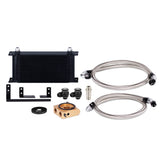Mishimoto MMOC-MIA-19TBK Oil Cooler Kit  Black  Thermostatic  Fits Mazda Miata 2019+