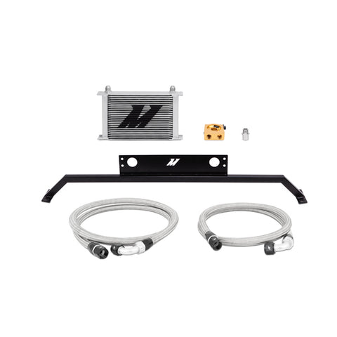 Mishimoto MMOC-MUS-11T Oil Cooler Kit  Silver  Thermostatic  Fits Ford Mustang 5.0L 2011-2014
