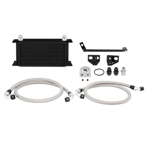 Mishimoto MMOC-MUS4-15BK Oil Cooler Kit  Black  Fits Ford Mustang EcoBoost 2015-2017