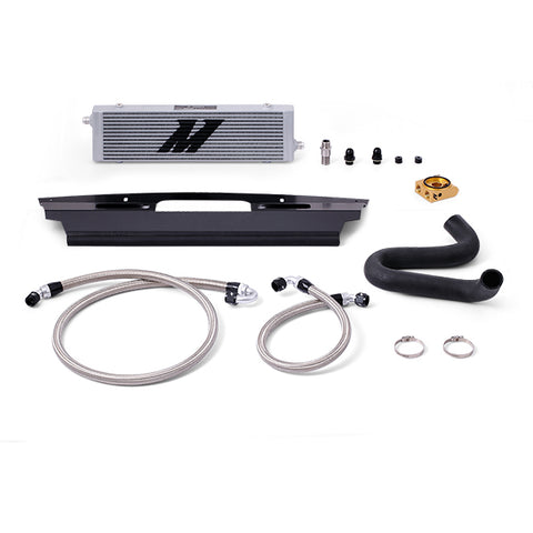 Mishimoto MMOC-MUS8-15T Oil Cooler Kit  Silver  Thermostatic  Fits Ford Mustang GT 2015-2017