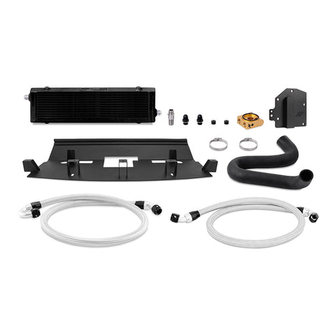 Mishimoto MMOC-MUS8-18TBKRHD Oil Cooler Kit  Black  Thermostatic  Fits Ford Mustang GT RHD 2018-2023