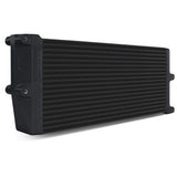 Mishimoto MMOC-OO-17BK Universal Oil Cooler  HD Bar-and-Plate  Black  17" Core  Opposite-Side Outlets