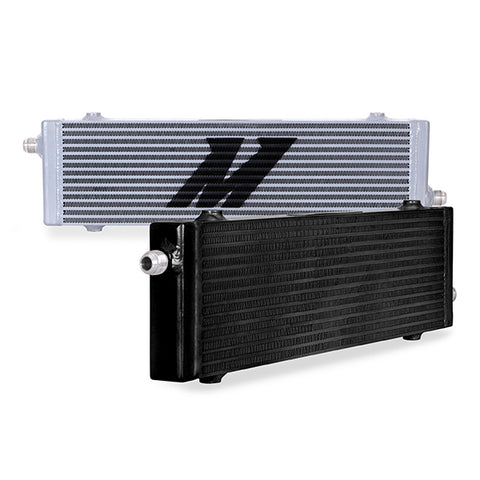 Mishimoto MMOC-SP-LBK Universal Oil Cooler  Cross Flow Bar And Plate  Black  Large