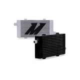 Mishimoto MMOC-SP-SSL Universal Oil Cooler  Cross Flow Bar And Plate  Silver  Small