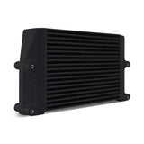 Mishimoto MMOC-SSO-10BK Universal Oil Cooler  HD Bar-and-Plate  Black  10" Core  Same-Side Outlets