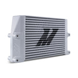 Mishimoto MMOC-SSO-10SL Universal Oil Cooler  HD Bar-and-Plate  Silver  10" Core  Same-Side Outlets