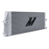 Mishimoto MMOC-SSO-17SL Universal Oil Cooler  HD Bar-and-Plate  Silver  17" Core  Same-Side Outlets