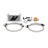 Mishimoto MMOC-STI-08T Oil Cooler Kit  Silver  Thermostatic  Fits Subaru WRX STI 2008-2014