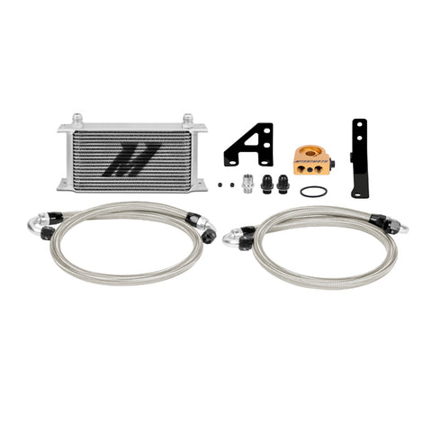Mishimoto MMOC-STI-15T Oil Cooler Kit  Silver  Thermostatic  Fits Subaru WRX STI 2015-2021