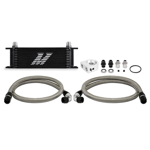 Mishimoto MMOC-U13BK Universal Oil Cooler  13-Row  Black  Kit