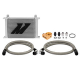 Mishimoto MMOC-UHT Universal Oil Cooler  25-Row  Silver  Thermostatic  Kit