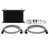 Mishimoto MMOC-ULBK Universal Oil Cooler 19-Row  Black  Kit