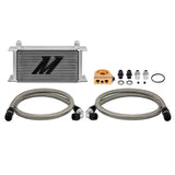 Mishimoto MMOC-ULT Universal Oil Cooler 19-Row  Silver  Thermostatic  Kit