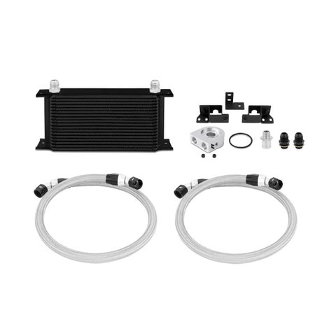Mishimoto MMOC-WRA-07BK Oil Cooler Kit  Black  Fits Jeep Wrangler JK 2007-2011