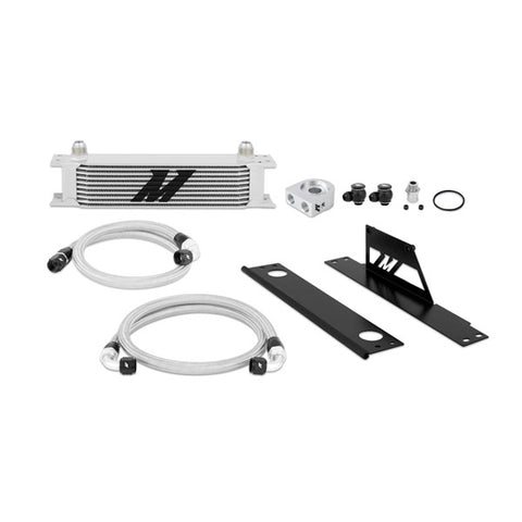 Mishimoto MMOC-WRX-01 Oil Cooler Kit  Silver  Fits Subaru WRX/STI 2001-2005