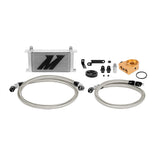 Mishimoto MMOC-WRX-08T Oil Cooler Kit  Silver  Thermostatic  Fits Subaru WRX 2008-2014