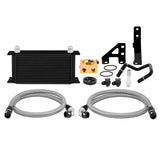 Mishimoto MMOC-WRX-15TBK Oil Cooler Kit  Black  Thermostatic  Fits Subaru WRX 2015-2021