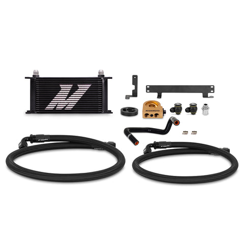 Mishimoto MMOC-WRX-22TBK Oil Cooler Kit  Black  Thermostatic  Fits Subaru WRX 2022+