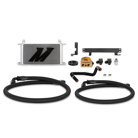 Mishimoto MMOC-WRX-22TSL Oil Cooler Kit  Silver  Thermostatic  Fits Subaru WRX 2022+