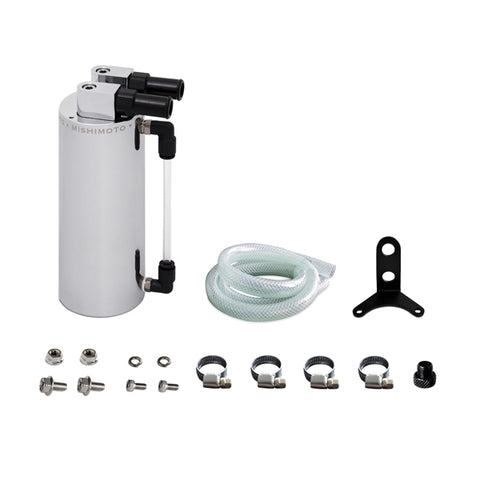 Mishimoto MMOCC-SA Oil Catch Can  Silver  Aluminum  Small