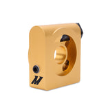 Mishimoto MMOP-SPTR Oil Sandwich Plate  Gold  W/Rear-Mounted Thermostat