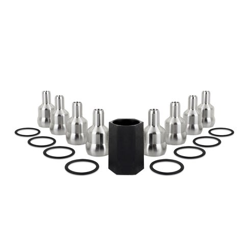 Mishimoto MMOR-F2D-03 High-Pressure Oil Rail Ball Tube Set  Fits 2004.5-2007 Ford 6.0L Powerstroke