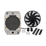 Mishimoto MMRAD-UNI-DRGN Universal 9in Drag Race Performance Aluminum Radiator  Natural