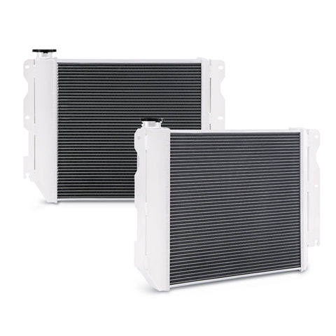 Mishimoto MMRAD-WRAV8-87X Performance Aluminum Radiator  Fits Jeep Wrangler YJ TJ Chevy V8 Swap 1987-2006
