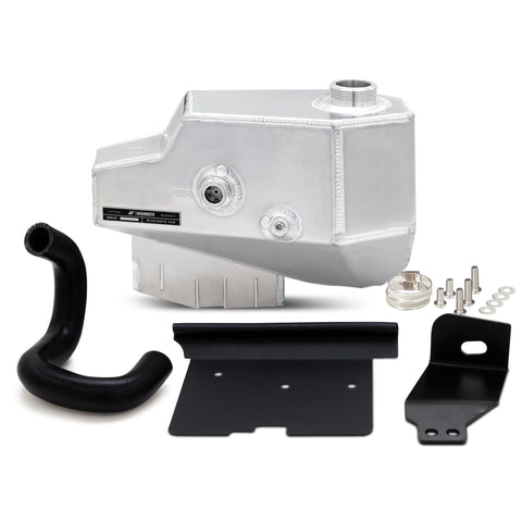 Mishimoto MMRT-F2D-08EN Aluminum Degas Tank  Natural  Fits Ford 6.4L Powerstroke 2008-2010