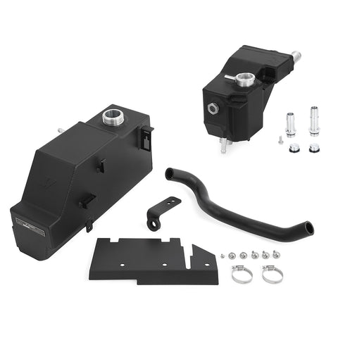 Mishimoto MMRT-F2D-11KMWBK Aluminum Degas Tank Kit  Black  Fits Ford 6.7L Powerstroke 2011-2019