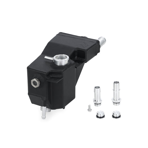 Mishimoto MMRT-F2D-11SMWBK Aluminum Secondary Degas Tank  Black  Fits Ford 6.7L Powerstroke 2011+
