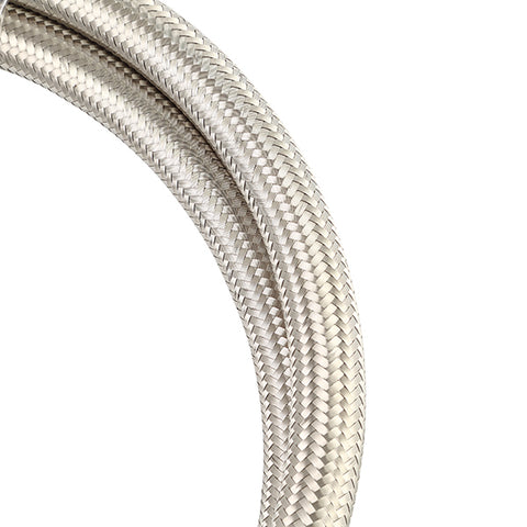 Mishimoto MMSBH-0636-PS -6AN Braided Line  Stainless Steel  3 Ft