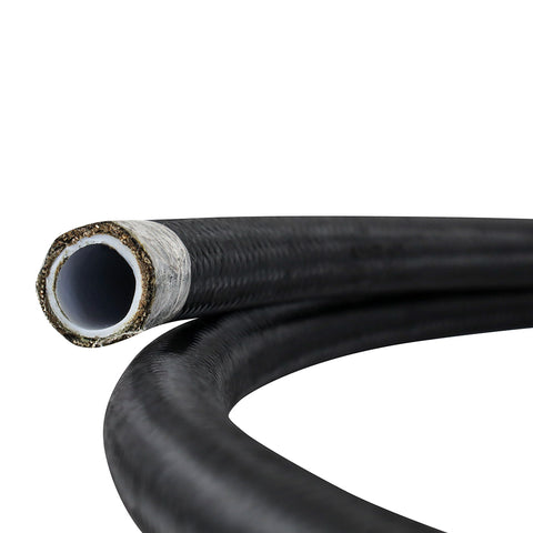 Mishimoto MMSBH-0672-PB -6AN Braided Line  Black Nylon  6 Ft
