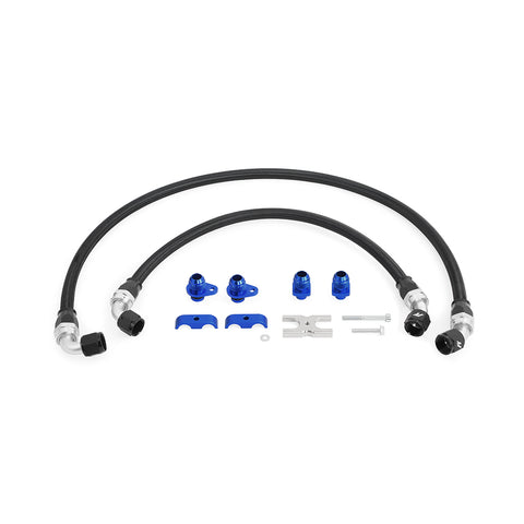 Mishimoto MMSBH-F80-15 Oil Cooler Line Kit  Black  Nylon  Fits BMW F8X M3 / M4 2015-2020