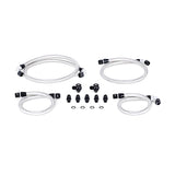 Mishimoto MMSBH-RX8-04K Oil Cooler Line Kit  Stainless Steel  Fits Mazda RX-8 2004-2008