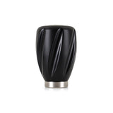 Mishimoto MMSK-TWST-BK Shift Knob  Black  Weighted  W/Steel Core  Delrin Twist Shell