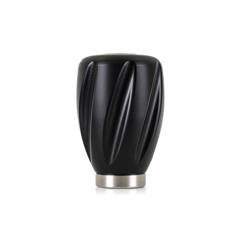 Mishimoto MMSK-TWST-BK Shift Knob  Black  Weighted  W/Steel Core  Delrin Twist Shell