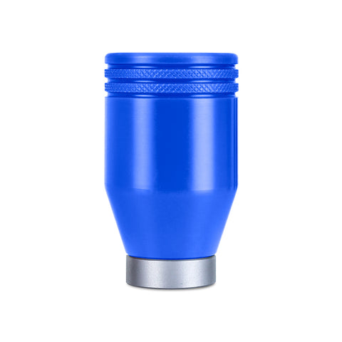Mishimoto MMSK-WRX-22WRB Shift Knob  World Rally Blue  W/Silver Core  Weighted  Fits Subaru WRX 2022+