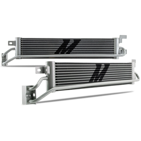 Mishimoto MMTC-JL-18SL Transmission Cooler  Silver  Fits Jeep Wrangler 2018+ / Gladiator 2020+