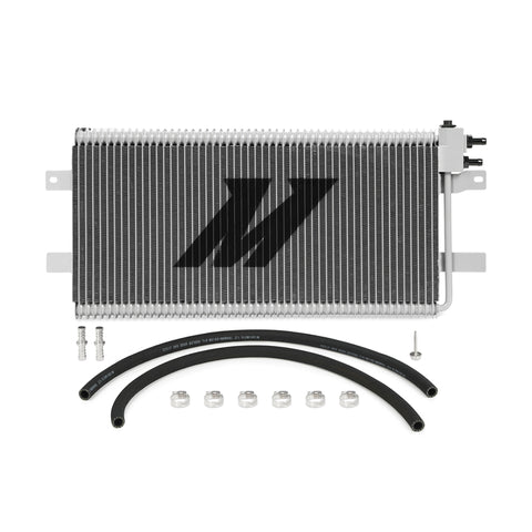 Mishimoto MMTC-RAM-03SL Transmission Cooler  Silver  Fits Dodge Ram 5.9L/6.7L Cummins 2003-2009