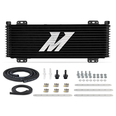 Mishimoto MMTC-SP-13BK 13-Row Stacked Plate Cooler  Black  22.85in X 7.10in X 1.25in