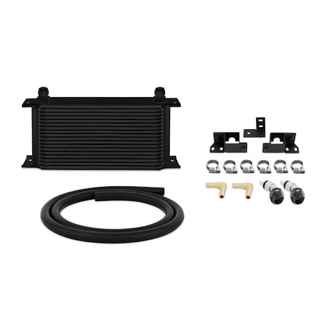 Mishimoto MMTC-WRA-07BK Transmission Cooler  Black  Fits Jeep Wrangler JK 2007-2011