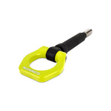 Mishimoto MMTH-BRZ-13NY Racing Tow Hook  Neon Yellow  Fits Subaru BRZ/Scion FR-S/Toyota 86 2013-2021
