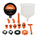 Mishimoto MMTL-NSF-15 No-Spill Coolant Funnel Kit  15 Piece