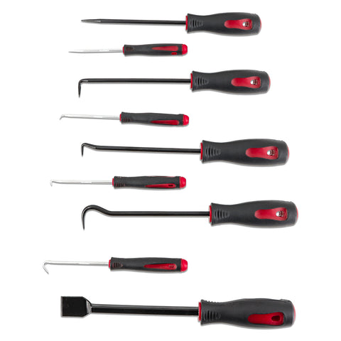 Mishimoto MMTL-SHP-9 Pick & Hook Set W/Gasket Scraper  9 Piece
