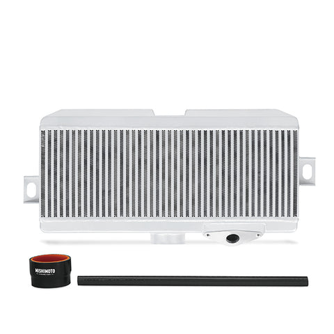 Mishimoto MMTMIC-STI-08SLBK Performance TMIC  Black Hoses Silver Cooler  Fits Subaru WRX STI 2008-2021